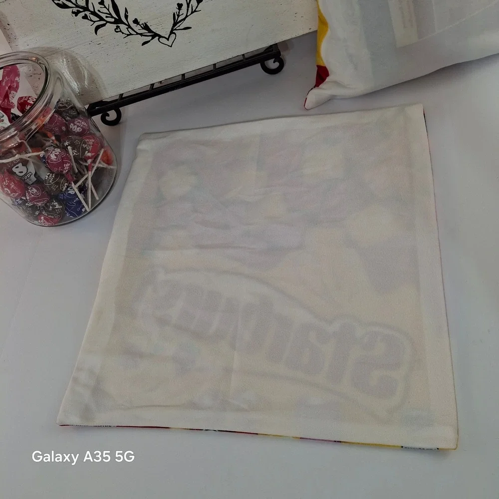 Starburst Fruit Chews Original‎ Candy Wrapper Pillowcase 2 Piece Set